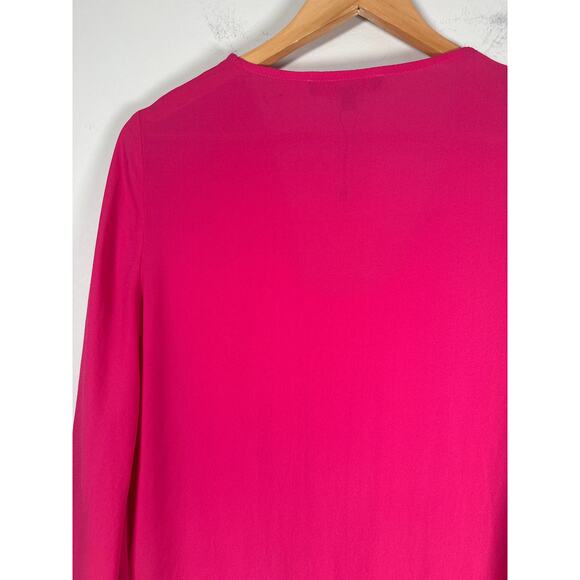 Strut & Bolt Womens Size S Pink Blouse Career Office Lightweight - Picture 5 of 10